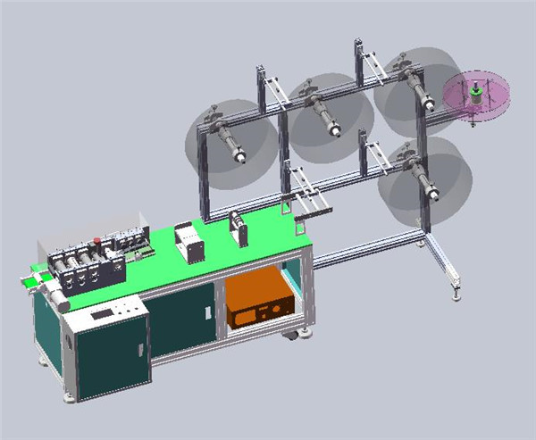 平面一次性口罩打片機(jī)